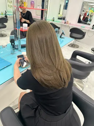 セミロング カラー ヘアアレンジ メンズ 🌈トレンドヘア 🌈WATARU🌈のヘアスタイル