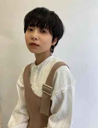 ショート 高橋 沙央のヘアスタイル