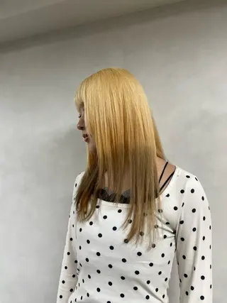 ロング カラー モデル様募集🩶 代々木✧︎*。なみのヘアスタイル