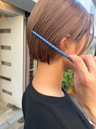 ショート ボブ／パーマ指名 No. 1🍃れんとのヘアスタイル