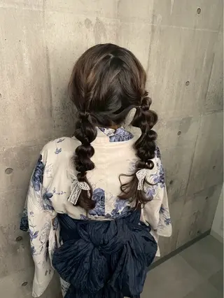 ヘアアレンジ ふわふわヘアメイク 🎀ななのヘアスタイル
