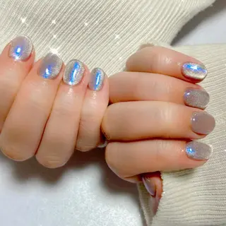 ショート ネイル 下妻市ﾈｲﾙｻﾛﾝ M_styleのネイルデザイン