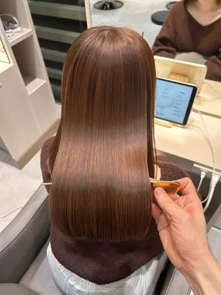 ミディアム 割れ癖も直す髪質改善 美容師✨みやたのヘアスタイル