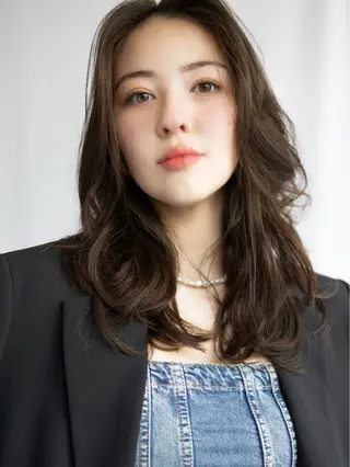 ミディアム shampoo hair salon所属・🫧レイヤー/透明感 カラー/Ryukaのヘアスタイル