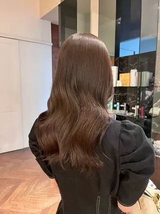 セミロング niko RINKAのヘアスタイル