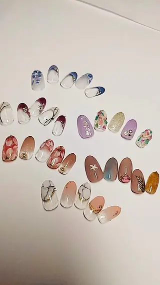 ネイル 深爪・巻き爪 専門サンセリテのネイルデザイン