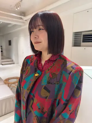 カラー MAO SHIRATOのヘアスタイル