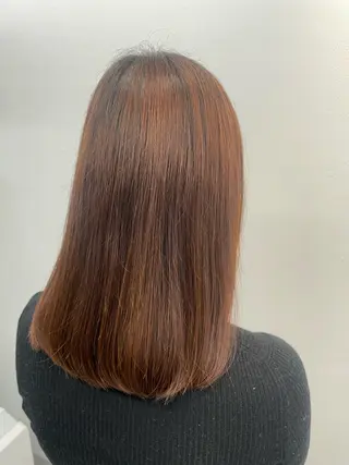 ミディアム カット モデル募集/ホノカのヘアスタイル