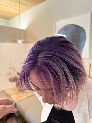 カラー casi所属・星本 広海のヘアスタイル