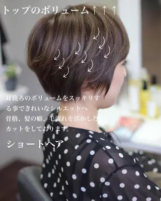 ショート 成松 勇治のヘアスタイル