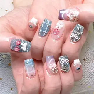 ネイル Queen 🎀長さだし専門💓のネイルデザイン
