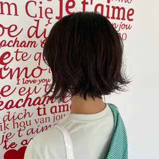 ショート パーマ CREAPY所属・CREAPY　日向野 利菜のヘアスタイル