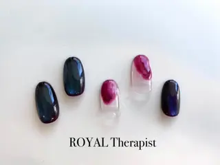 ネイル 【寺岡】 ロイヤル•セラピストのネイルデザイン