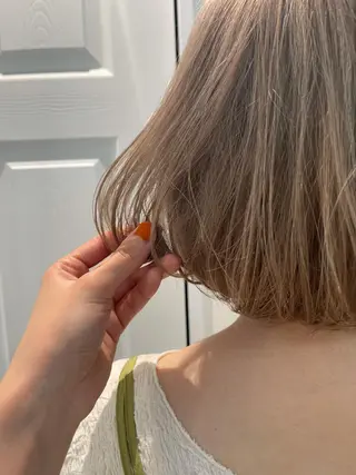 ショート カラー * 透明感カラー c h i h o *のヘアスタイル