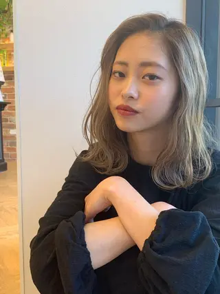 カラー 韓国/ヘアアレンジ/ 髪質改善/夏美のヘアスタイル