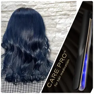 ミディアム カラー miloc那覇 MIKUのヘアスタイル