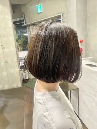 パーマ 関口然 【暖色/寒色カラー】のヘアスタイル
