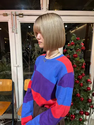 ショート iru所属・mi kiのヘアスタイル