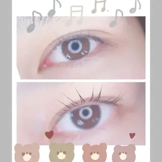 マツエク・マツパ 💡次世代LED -TIARA💡のマツエク・マツパデザイン