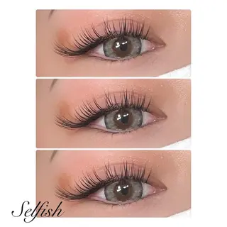 マツエク・マツパ eyelashsalonSelfish所属・. Selfishのマツエク・マツパデザイン
