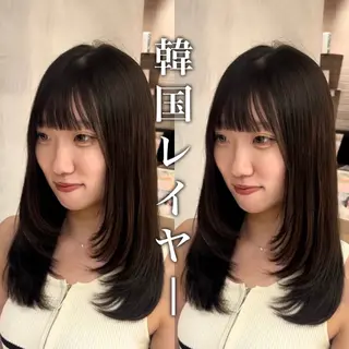 セミロング 🦋美髪矯正、髪質 改善のプロ🦋アオイのヘアスタイル