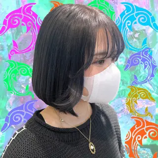 ショート カラー 🌺ウルフカット職人 新垣渚🐺のヘアスタイル