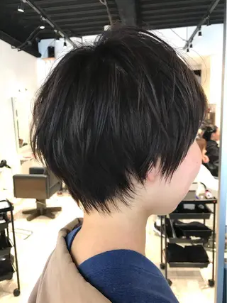 ショート カラー パパで店長な戸田 健治【ショートヘア】のヘアスタイル