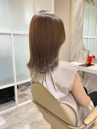 セミロング カラー 🌷tocca Mai🌷のヘアスタイル