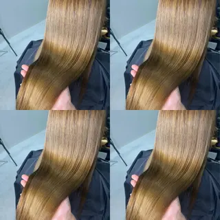 セミロング カラー レイヤー×髪質改善 マネージャー安藤光司のヘアスタイル