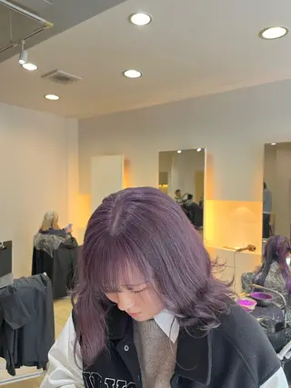 ミディアム TIDEHAIR所属・[Tidehair] Riruのヘアスタイル