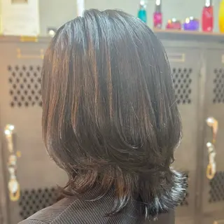 ミディアム ナチュラルショート ゆるふわ🌿高橋俊大のヘアスタイル