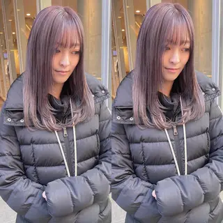 ロング カラー 髪質改善will hairdesignのヘアスタイル