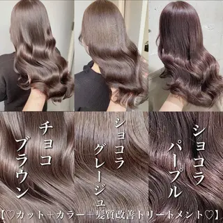 ロング カラー 🔷似合わせのプロ KUMA🔷のヘアスタイル