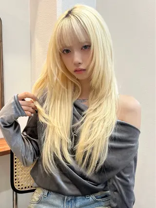 ロング カラー collet矢島/ ブリーチ指名No.1のヘアスタイル