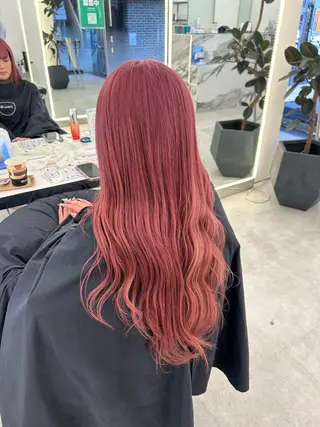 ロング 🌈藤沢💎艶カラー 🌈艶トリートメントのヘアスタイル