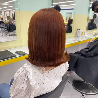 セミロング カラー パーマ ヘアアレンジ メンズ キッズ ネイル マツエク・マツパ アイブロウ Lumo所属・💖横浜ブリーチなし 💖MIHOのヘアスタイル