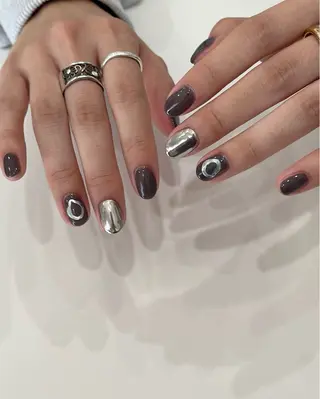 ネイル はるか シンプルネイルのネイルデザイン