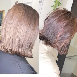 ショート カラー 髪質改善縮毛矯正 kosuke_IJKのヘアスタイル