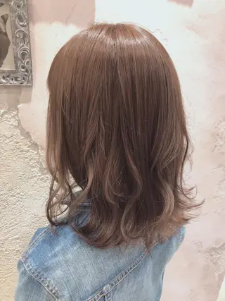 ミディアム 代表山口ひな 髪質改善のプロのヘアスタイル
