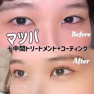 マツエク・マツパ NORAアイラッシュ 🩵NANAKOのマツエク・マツパデザイン