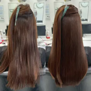 ロング パーマ 🍀TSUJINO/ 縮毛矯正/髪質改善のヘアスタイル