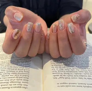 ネイル rina ニュアンス♡ワンホンのネイルデザイン