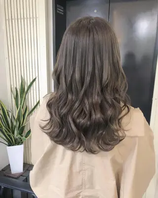 ミディアム カラー GiseL天神カラー 髪質改善/ブリーチのヘアスタイル