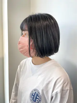 ショート カラー 杉村 未来のヘアスタイル