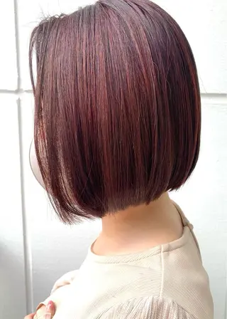 ショート カラー ダブルカラー　/ インナーカラーMiiのヘアスタイル