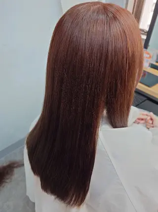 ロング 髪質改善・絹髪縮毛 矯正・TSUDAのヘアスタイル