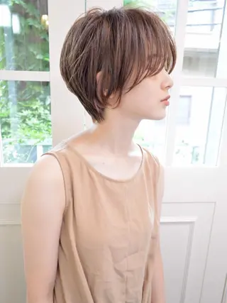 ショート カラー 🦋透明感カラー🦋 なつやのヘアスタイル