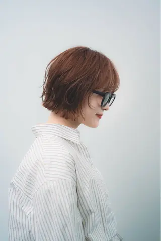 ショート ショート/ボブ kalm宮原のヘアスタイル