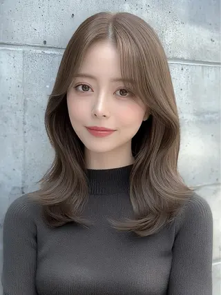 ミディアム 銀座/レイヤー 🌷nonoka🌷のヘアスタイル