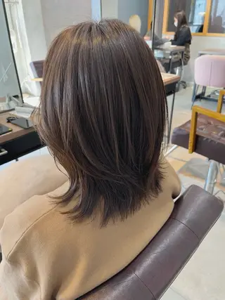 ミディアム 堀江あかり🌟ボブ/ ハイライト/似合わせのヘアスタイル